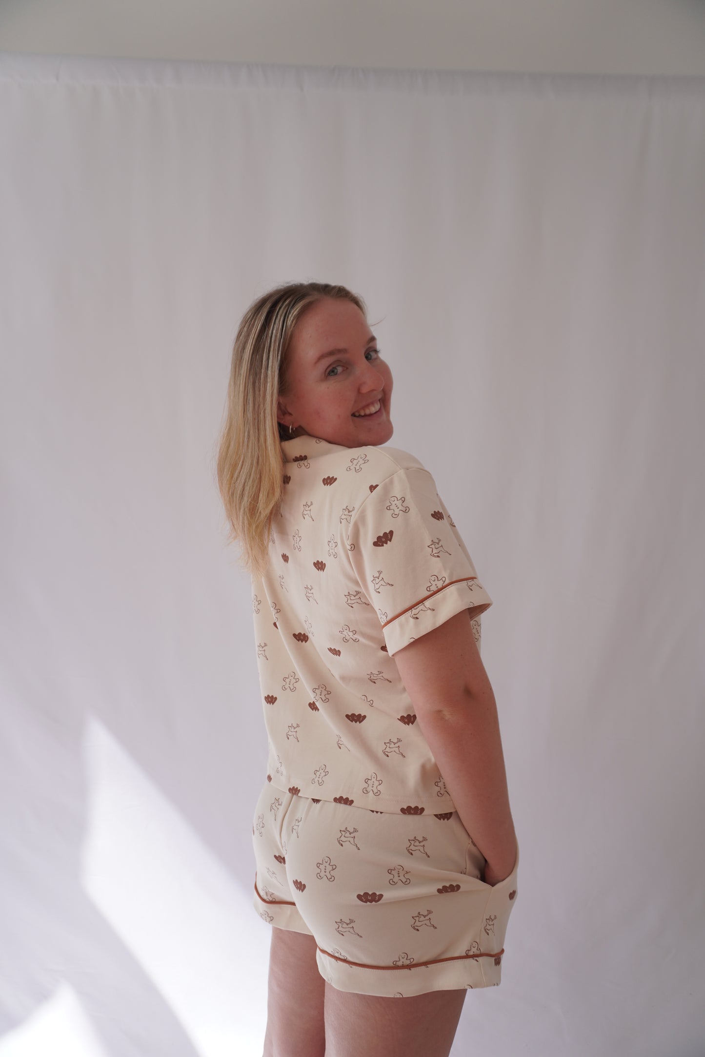 Christmas Cookie Button Down Tee