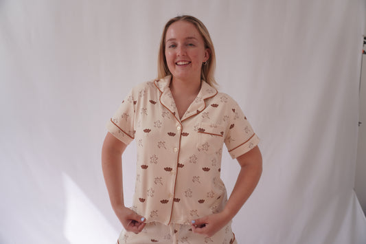 Christmas Cookie Button Down Tee