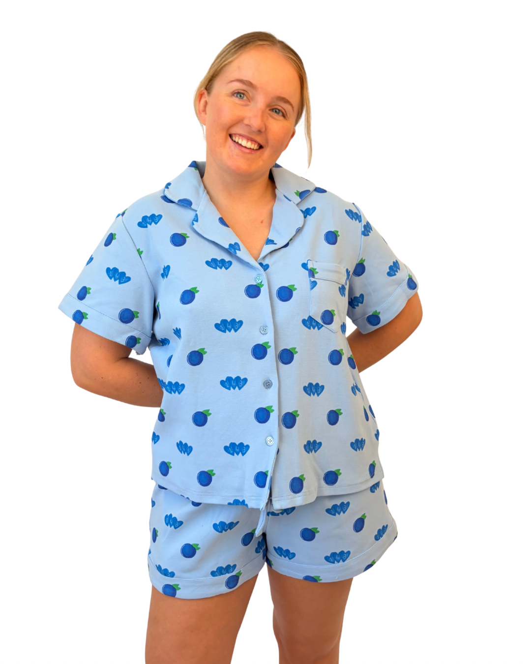 Blueberry Shortie Set