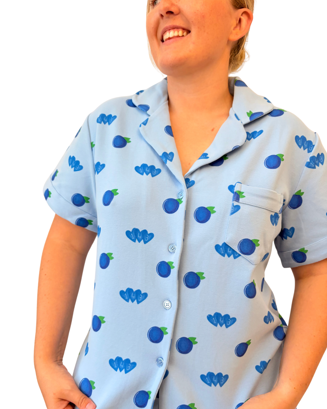 Blueberry Shortie Set